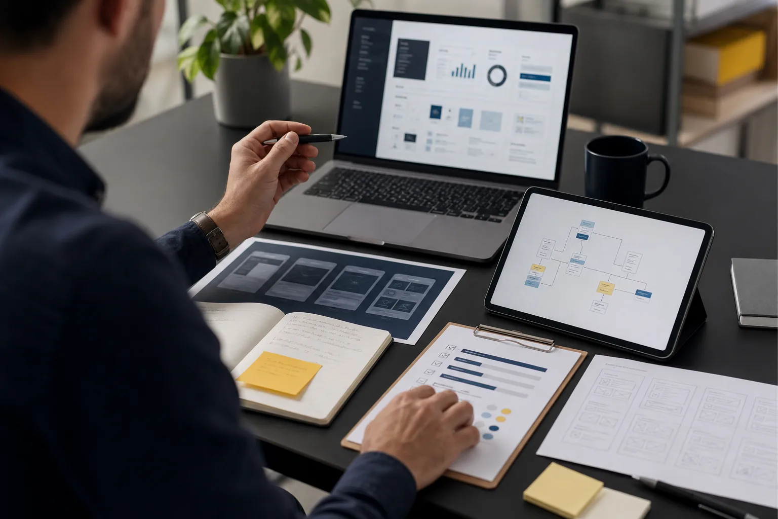 Consultation numérique avec audit d’application, cadrage projet et choix techniques