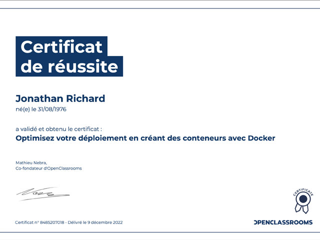 Optimisez votre déploiement en créant des conteneurs avec Docker
    