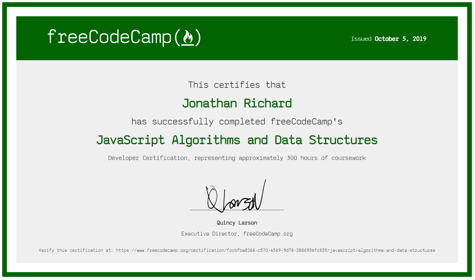 JavaScript Algorithms